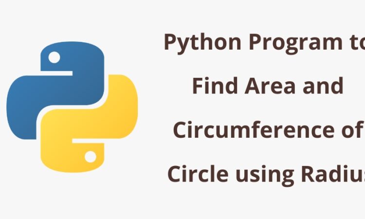 How to find the area of a circle with radius