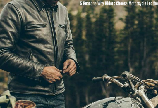 why rider choose leather jackets