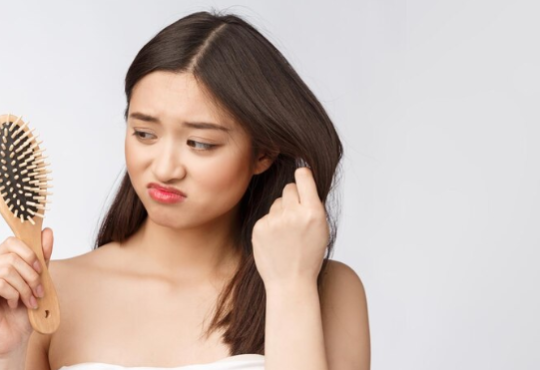 hair loss due to stress