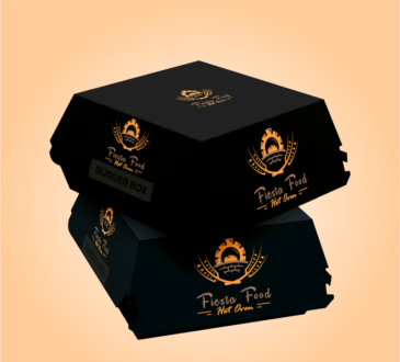 Custom burger boxes