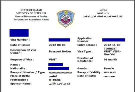 How Do You Obtain a Qatar Visa