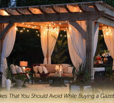Gazebos are excellent