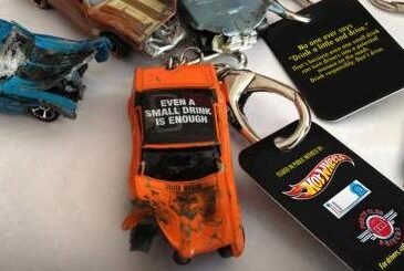 Custom Keychains Caution Against Tipsy Driving