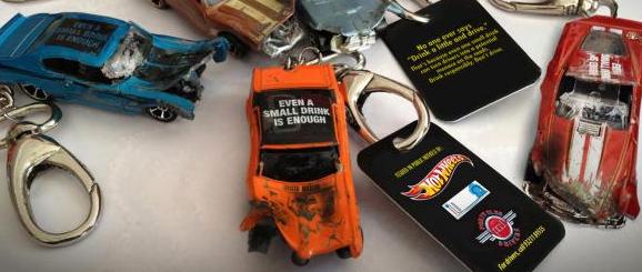 Custom Keychains Caution Against Tipsy Driving