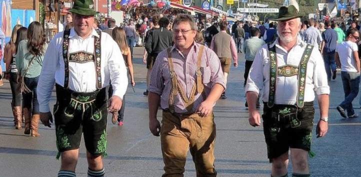 lederhosen men