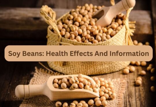 Soy Beans: Health Effects And Information