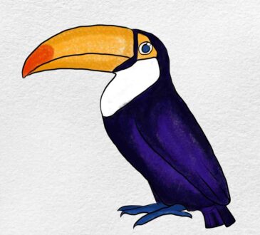 Easy Birds Drawing For Kids | Drawing For Kids Tutorial