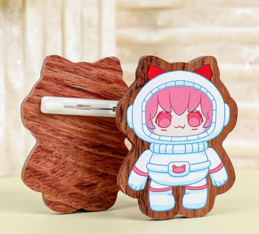 Vograce Wooden Pins Stickers