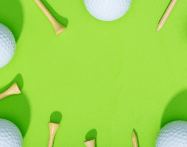visible golf ball