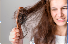 Frizzy hair