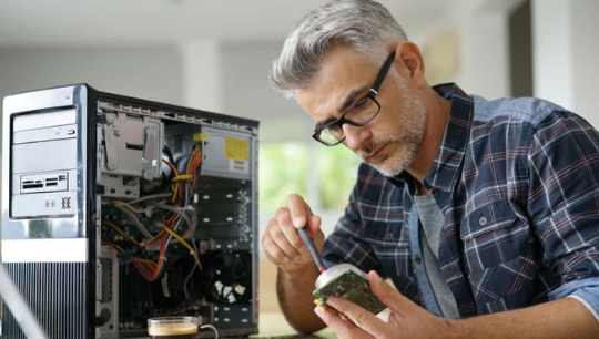 computer repair store