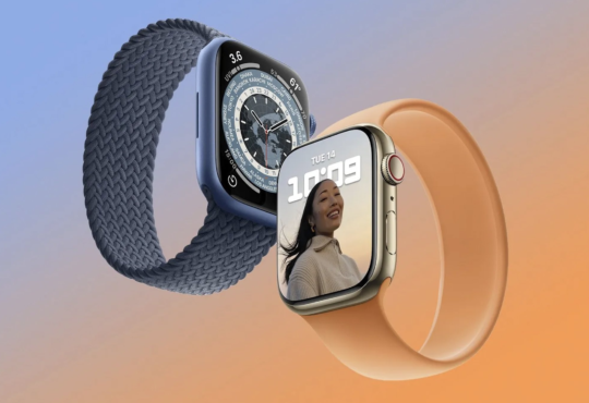 Apple Watch Series 7 41 mm und Apple Watch Series 45 mm