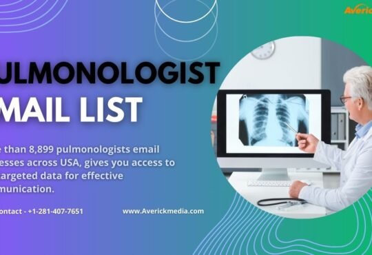 Pulmonologist Email List