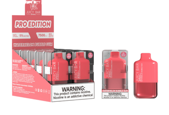 Juicy Bar 5% Pro Edition Disposable Device 7500 Puffs 17ml