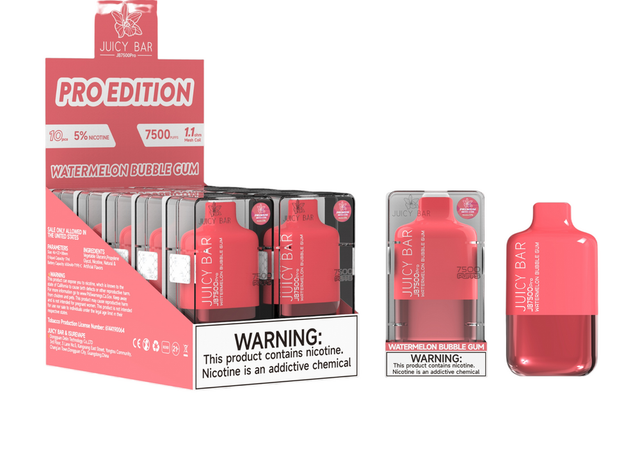 Juicy Bar 5% Pro Edition Disposable Device 7500 Puffs 17ml