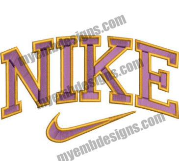 Nike embroidery designs