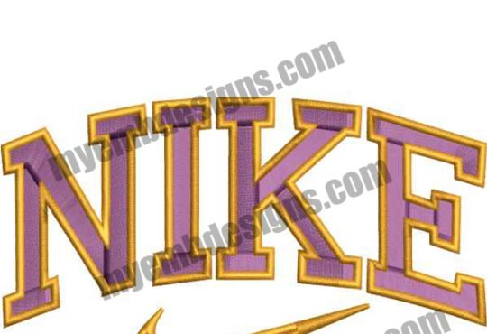 Nike embroidery designs