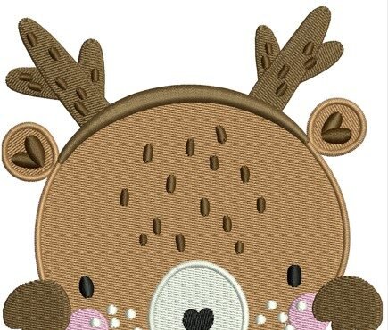 Bambi embroidery design