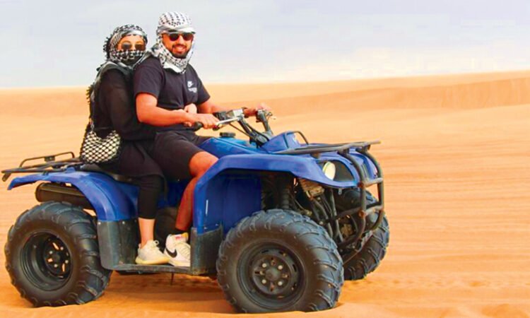 quad biking