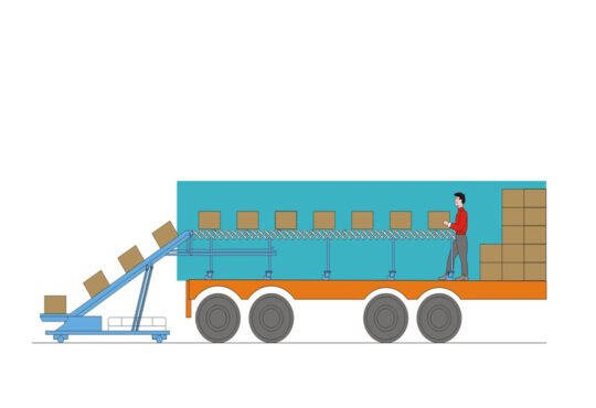 Truck Loading Conveyor