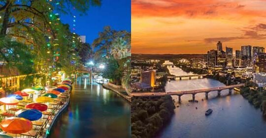 Austin VS San Antonio: A Comparison