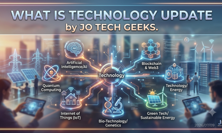 What Is Technology Update JotechGeeks