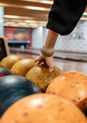 bowling balls