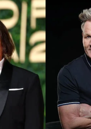 Johnny Depp and Gordon Ramsay