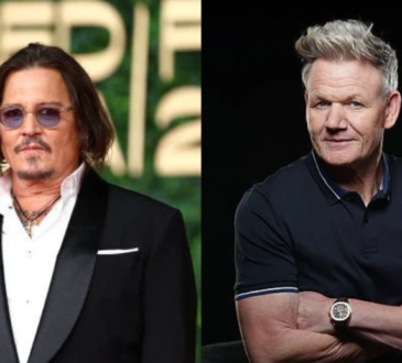 Johnny Depp and Gordon Ramsay